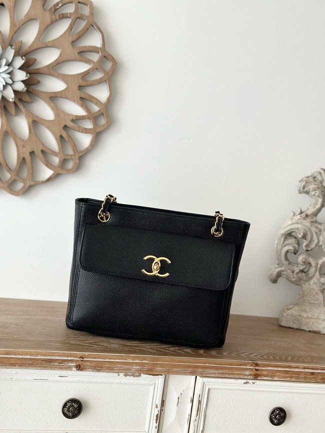 Chanel Small Shoulder Bag A2214 black