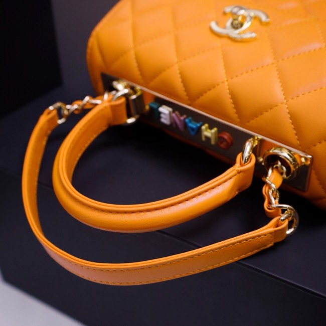 CHANEL mini Flap Bag With Top Handle 4654-9