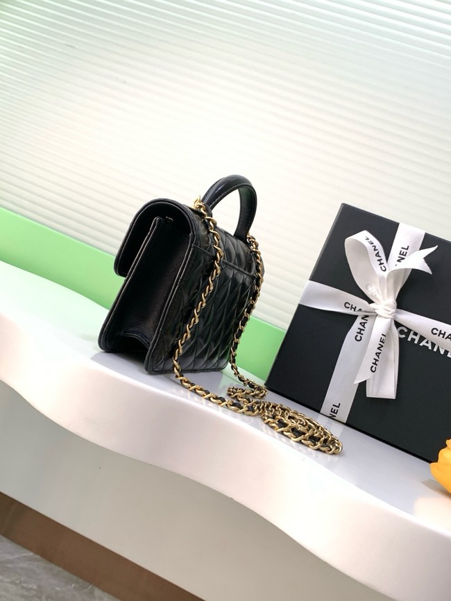 Chanel Wallet On Chain AP4674 black