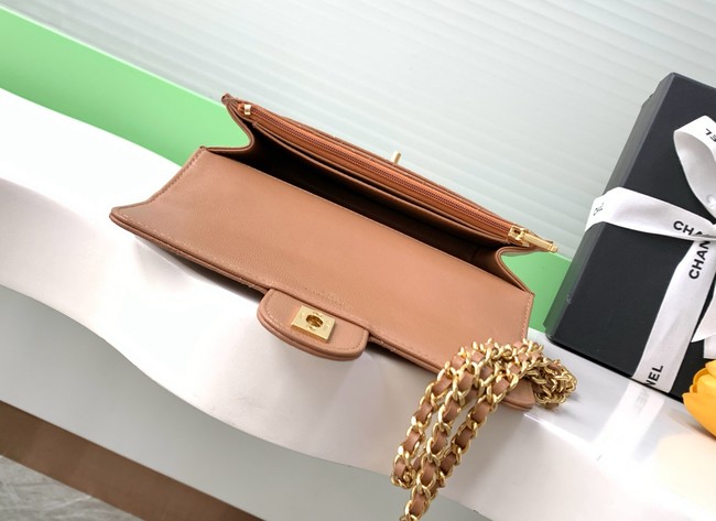 Chanel Wallet On Chain AP4674 brown