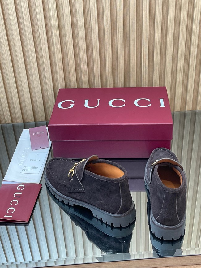 Gucci Womens Horsebit ankle boot 45020-3