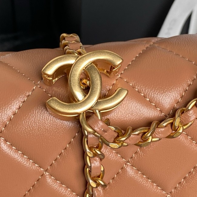 Chanel samll Flap Bag AS5759 Camel