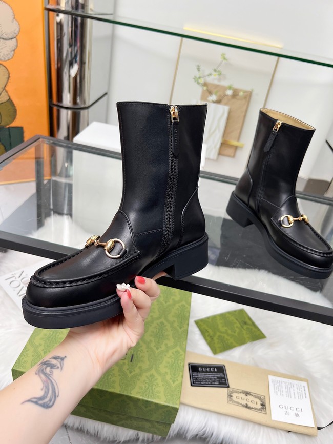 Gucci Womens Horsebit boot 45025-2