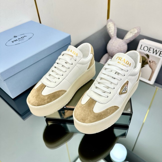 Prada Downtown Bold leather sneakers 45031-1
