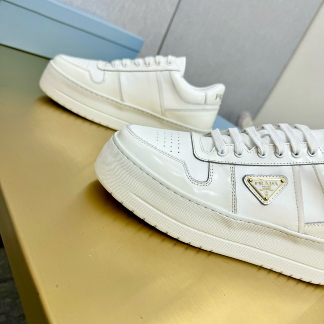 Prada Downtown Bold leather sneakers 45032-2