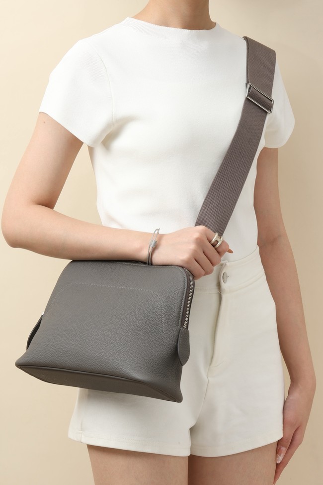 Hermes Shoulder bag BOM27 dark gray