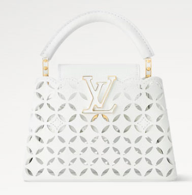 Louis Vuitton Capucines Mini M25497 Lily White