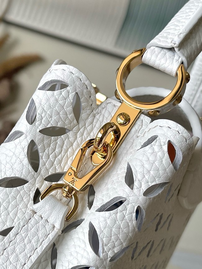 Louis Vuitton Capucines Mini M25497 Lily White