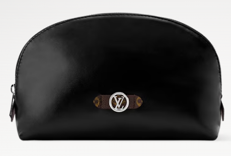 Louis Vuitton Cosmetic Pouch MM M15206 black