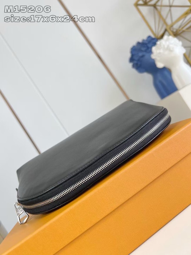 Louis Vuitton Cosmetic Pouch MM M15206 black