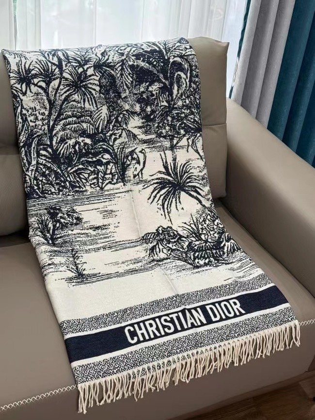 Dior Oblique Poncho Cashmere 21DOB5