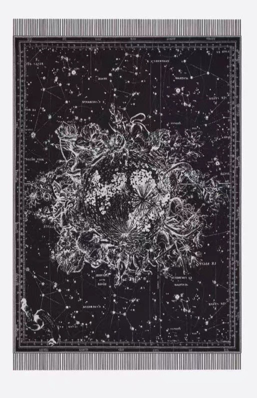 Dior Oblique Poncho Cashmere 21DOB6