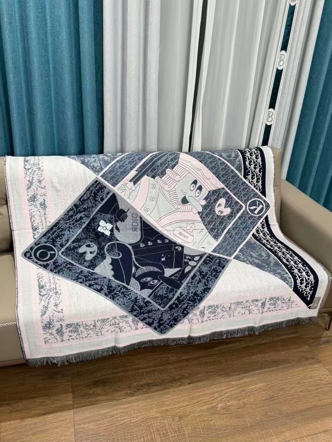 Dior Oblique Poncho Cashmere 21DOB9