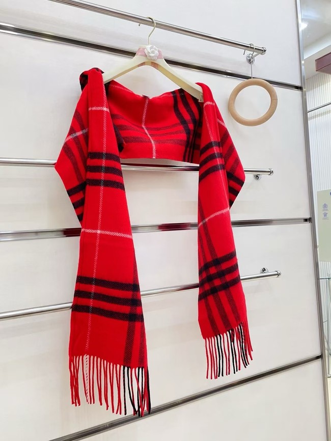 Burberry Plaid cashmere scarf KY081