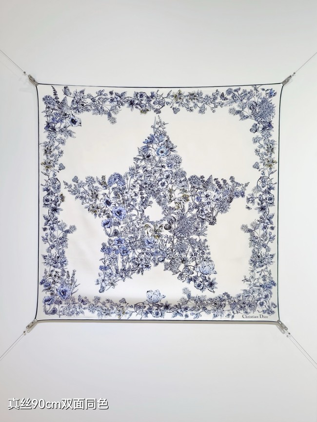 Dior Star 70 Square Scarf KY070