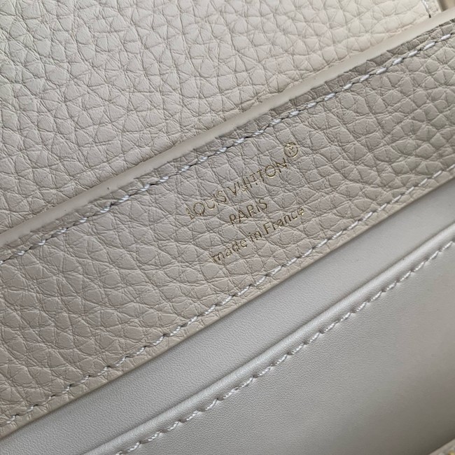 Louis Vuitton Capucines Mini M25497 Quartz White