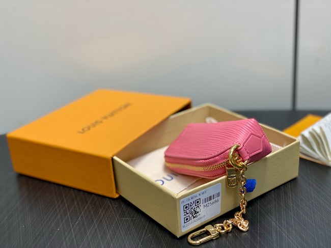 Louis Vuitton NEW Cosmetic Lipstick Pouch M25694 pink