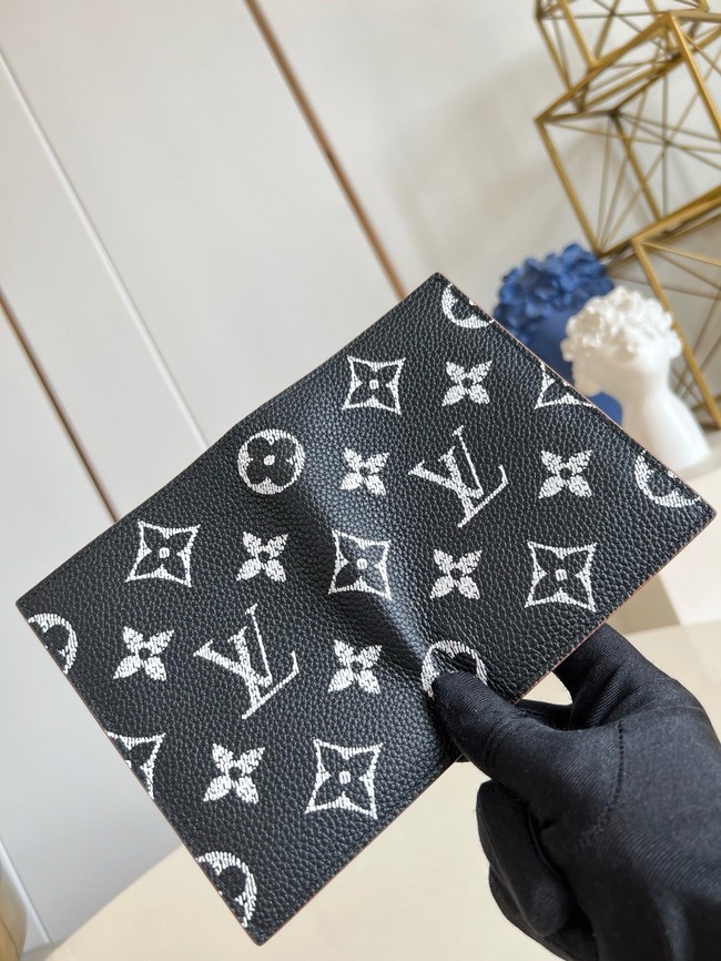 Louis Vuitton Passport Cover M26059 black