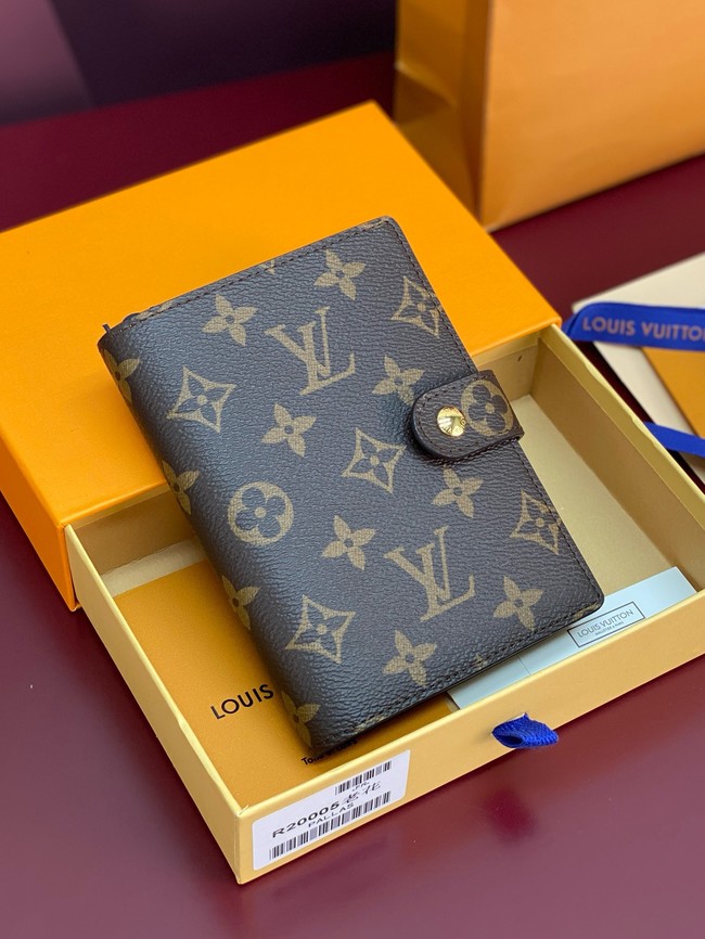 Louis Vuitton Small Ring Agenda Cover CUSTOMIZABLE R20005-13