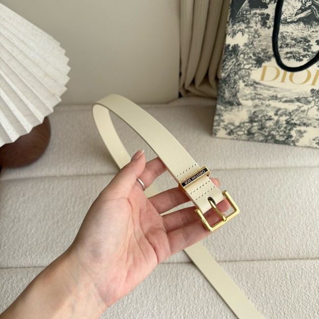 Dior Night Code Belt mooth Calfskin 25 MM B0164