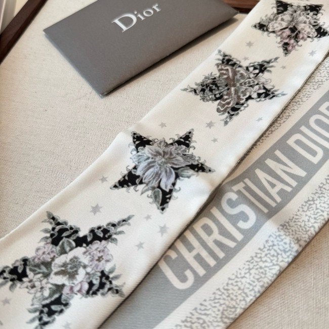 Dior Mitzah Scarf Silk Twill KY178