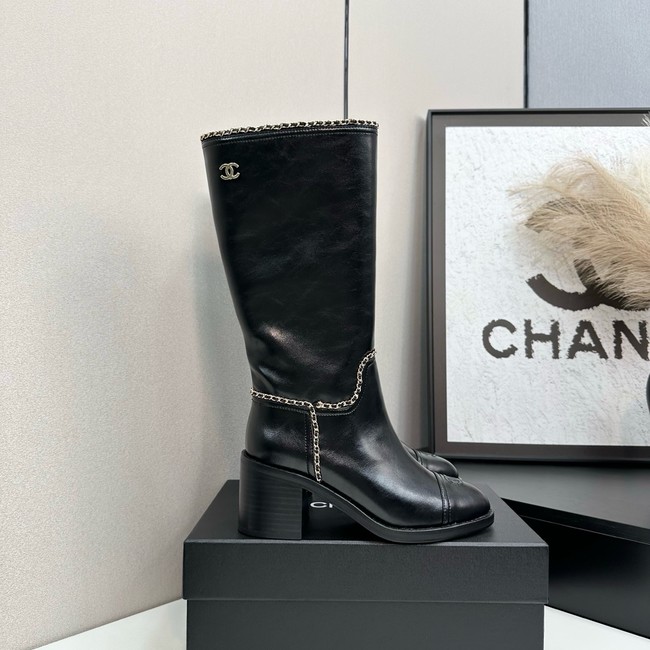 Chanel high boots Calfskin 45082-1