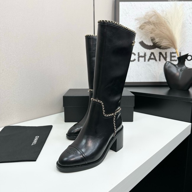 Chanel high boots Calfskin 45082-1