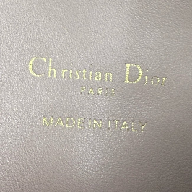 Dior Jolie Top Handle Mini Bag Cannage Lambskin S3123UN pink