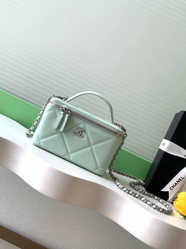 Chanel Long Vanity with chain AP4933 Lake green