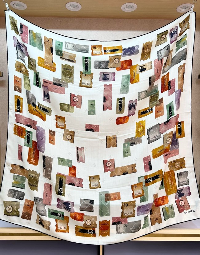 Chanel Shawl Cashmere and Silk 06395