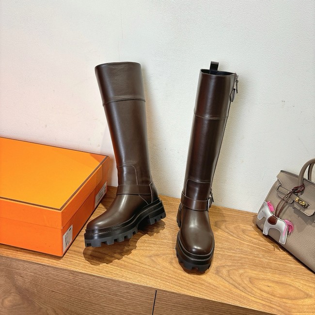 Hermes Calfskin High Boot 45108-4