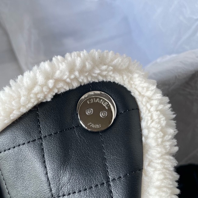 CHANEL 25 Small Handbag AS5293 black&Silver