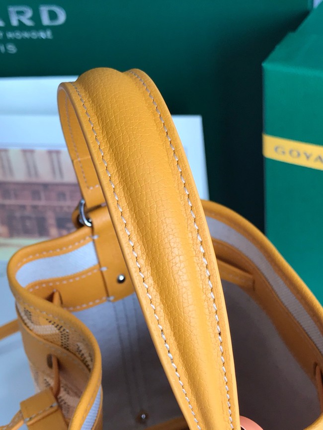 Goyard petit flot drawstring Bag MINI 20251 yellow
