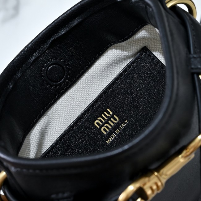 MIUMIU Nappa leather bag 5NR461 black