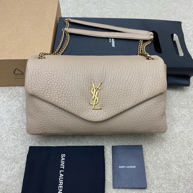 Saint LaurentCALYPSO SMALL IN GRAINED LAMBSKIN 734153 BEIGE