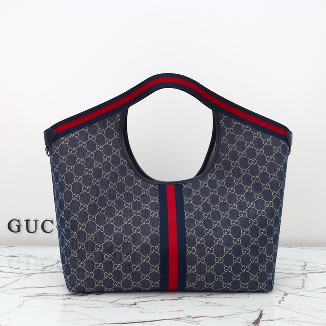 Gucci Giglio large tote bag 853971 Variation blue 
