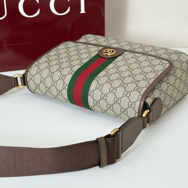 Gucci Ophidia medium messenger bag 834467 brown