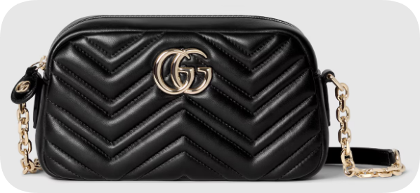 Gucci GG Marmont small camera bag 855273 black