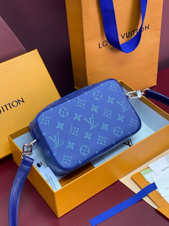 Louis Vuitton Trocadero Wearable Wallet M14253 dark blue