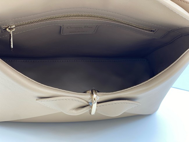 Dior Calfskin Tote Bag 6598 Apricot