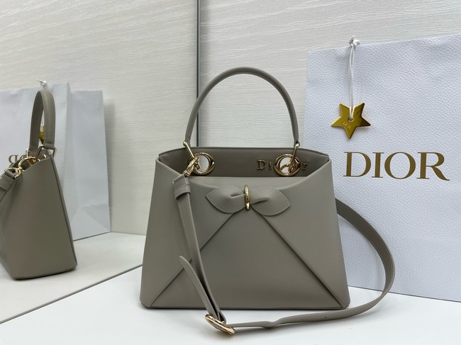Dior Calfskin Tote Bag 6598 gray