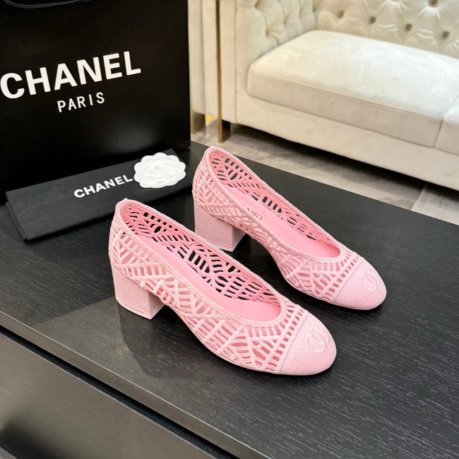 Chanel Embroidered Cotton Ballet shoes 69878-2