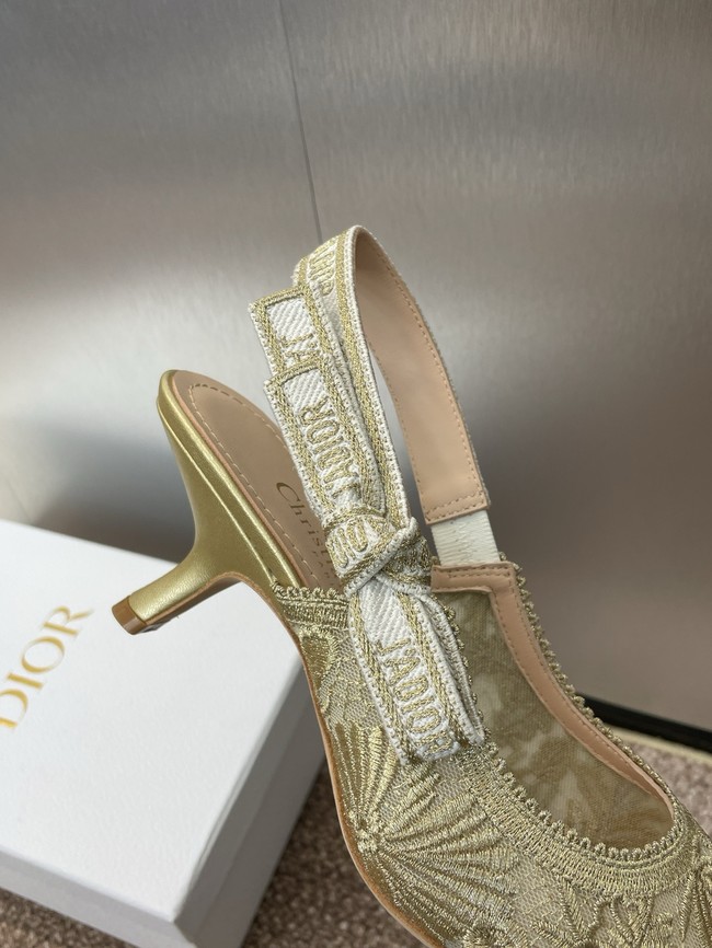 JAdior Slingback Pump Cotton Embroidered KCV367DLN-4