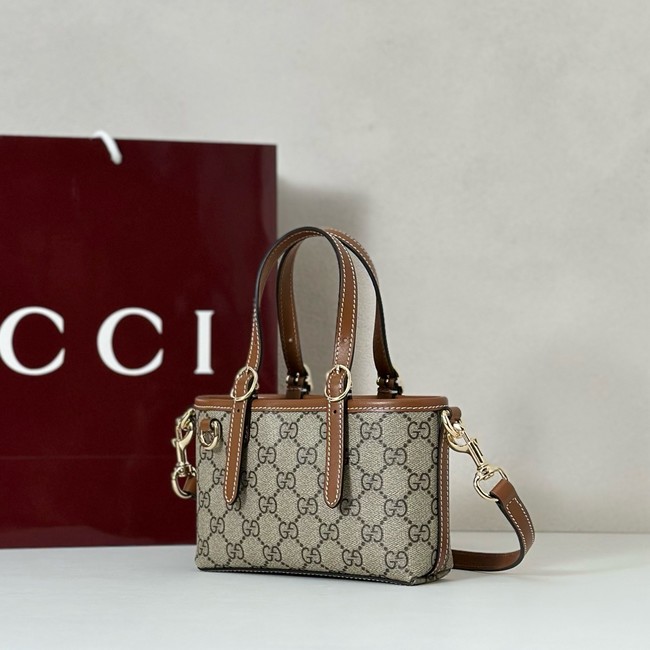 Gucci GG Emblem mini bag 855491 Brown