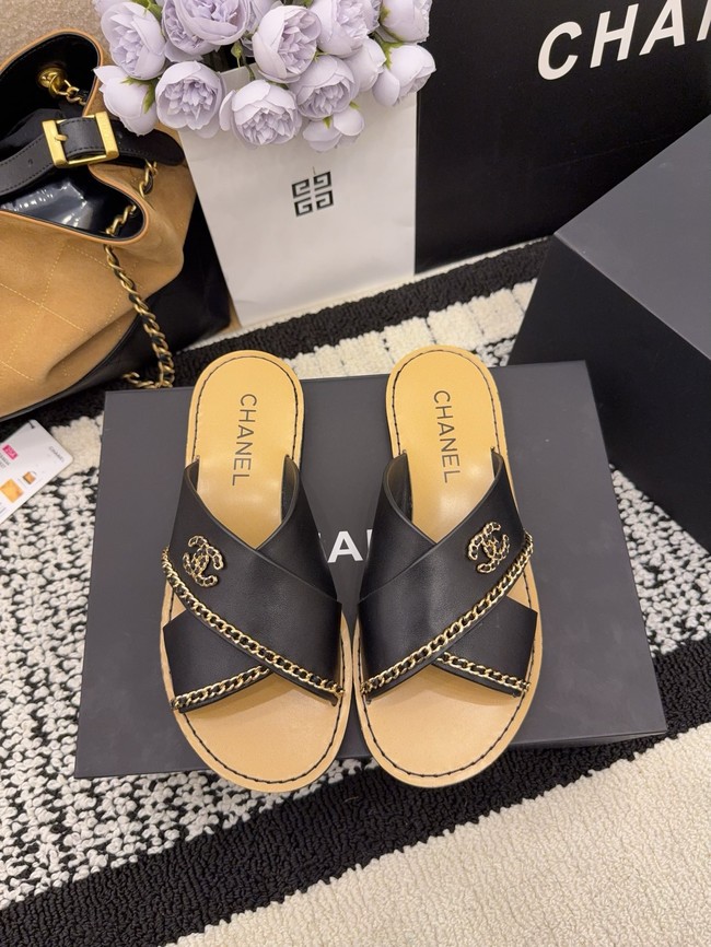 Chanel Calfskin Mules 69889-4