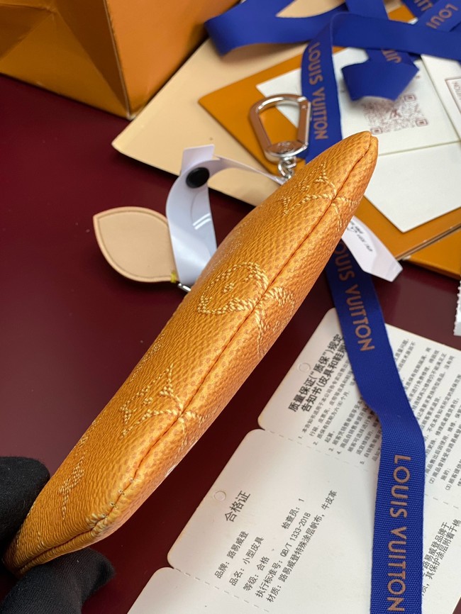 Louis Vuitton NEW Key Pouch S M27141 yellow