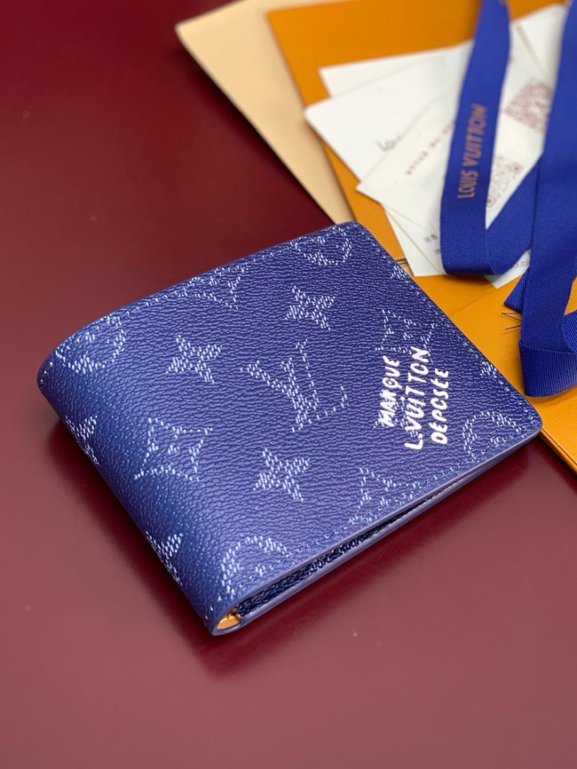 Louis Vuitton NEW Slender Wallet M26838 Ocean