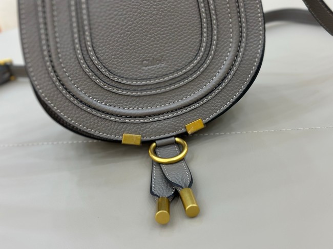 Chloe MARCIE small saddle bag 31053 dark gray