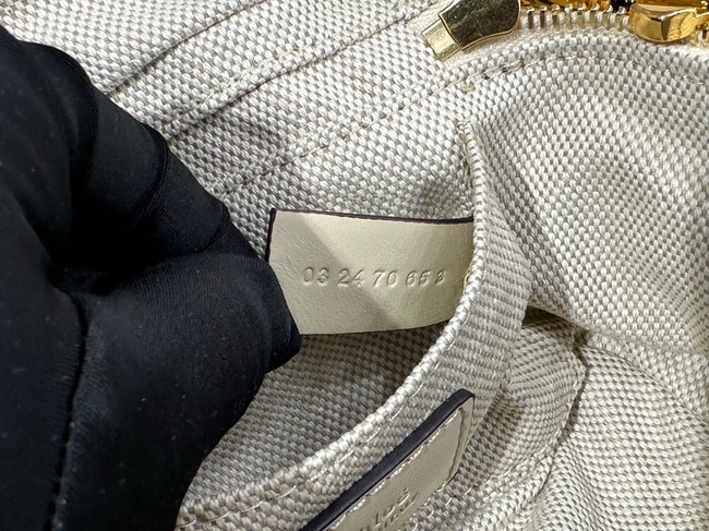 Chloe Soft leather bowling bag W0653 Cream