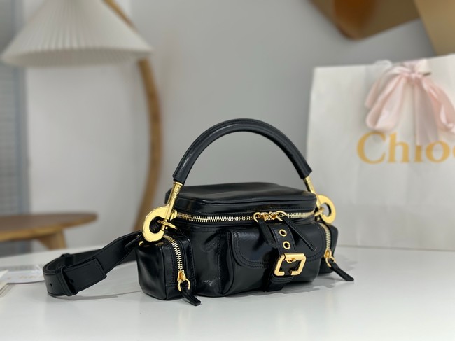 Chloe Soft leather bowling bag W0653 black